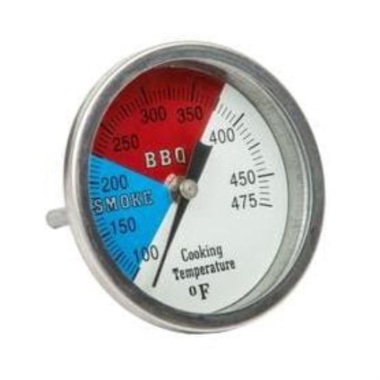 Old Smokey Products Analog 2 In. Stainless Steel Temperature Gauge Thermometer