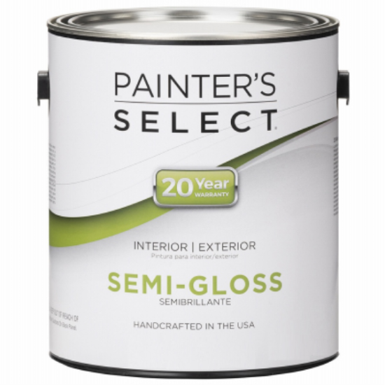 Acrylic Latex Paint, Interior/Exterior, Neutral Base Semi-Gloss, 1-Gal.