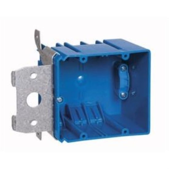 Carlon Adjust-A-Box 2-Gang PVC Molded Wall Box