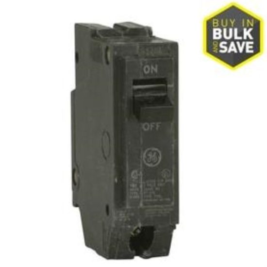 GE THQL 20A Single-Pole Standard Trip Circuit Breaker