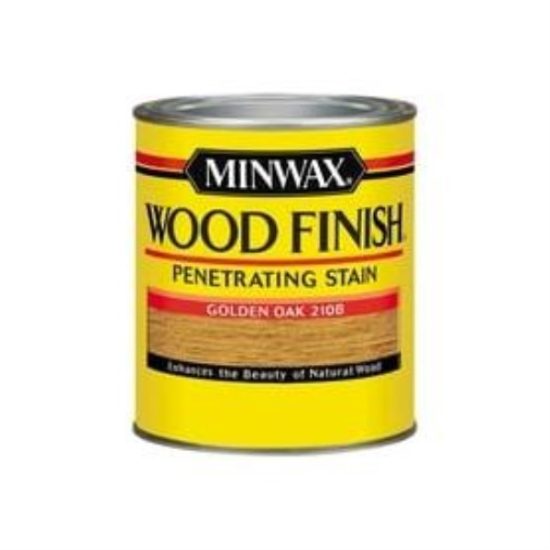 Minwax Wood Finish Penetrating Stain, Golden Oak, 1 Qt.