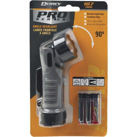 Dorcy Pro Series Swivel Head 3AAA LED Flashlight