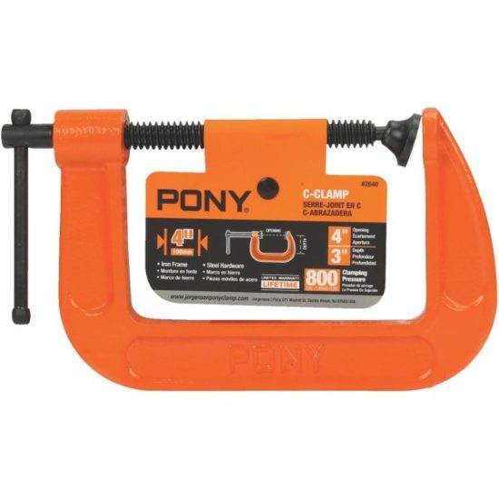 Pony 4 In. Light-Duty C-Clamp