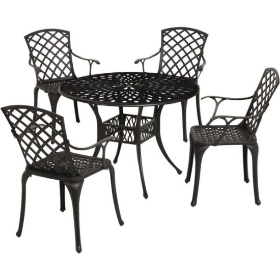 Outdoor Expressions Wren 5-Piece Dining Set