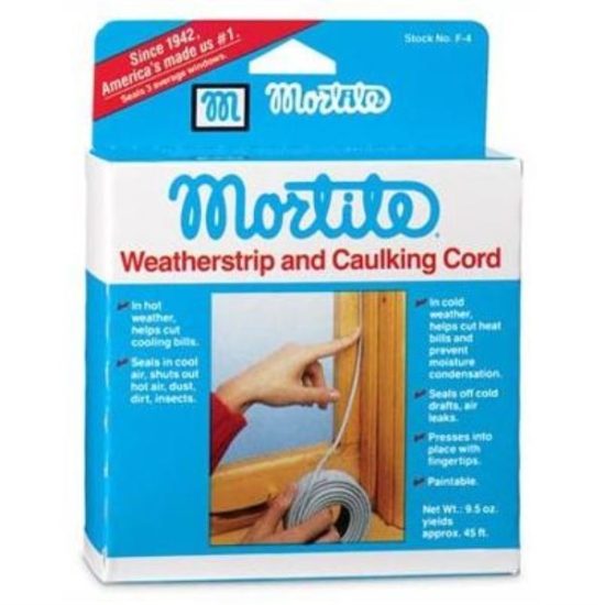 Mortite 45 Ft. Gray 9-1/2 Oz Weatherstrip & Caulking Cord
