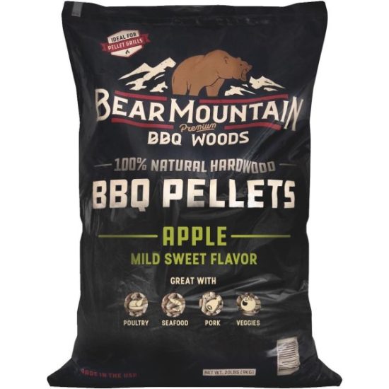 Bear Mountain BBQ Premium Woods 20 Lb. Apple Wood Pellet