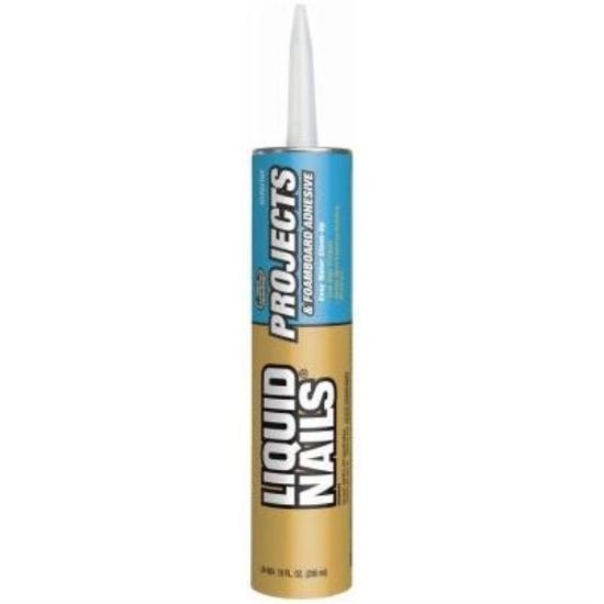 LIQUID NAILS 10 Oz. Projects And Foam Board Adhesive