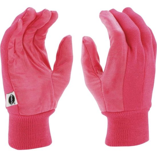 Miracle-Gro Women's Large Polyester/Cotton Purple & Pink Glove
