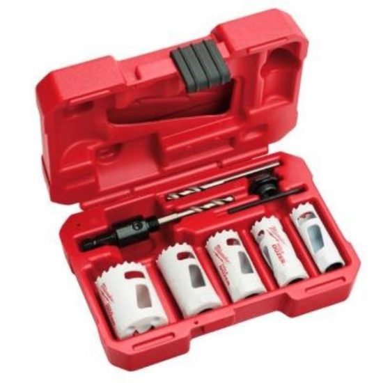 Milwaukee Ice Hardened Bi-Metal General Purpose Hole Saw Set (9-Piece)