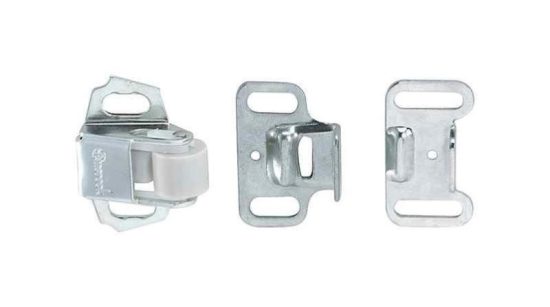 Amerock Perma-Brite Zinc Roller Catch with A & B Strikes