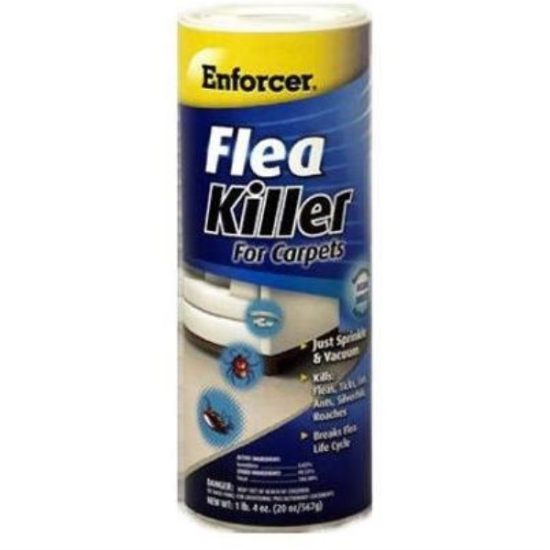 Enforcer 20 Oz. Ready To Use Powder Tick & Flea Killer For Carpets