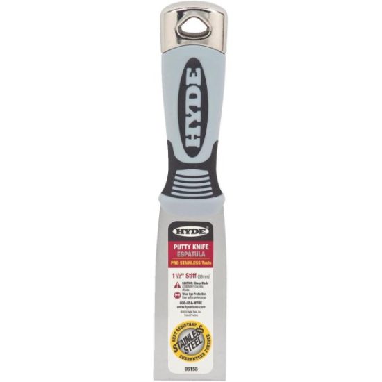 Hyde Pro Stainless 1-1/2 In. Stiff Putty Knife