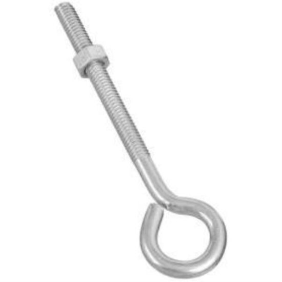 National 5/16 In. x 5 In. Zinc Eye Bolt with Hex Nut