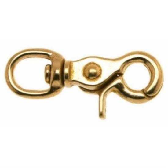 Campbell Trigger Swivel Round Eye 2-9/32 In. Snap