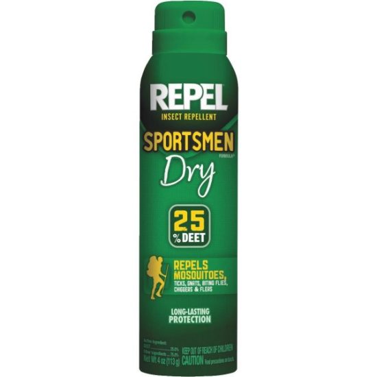 Repel Sportsmen 4 Oz. Dry Insect Repellent Aerosol Spray
