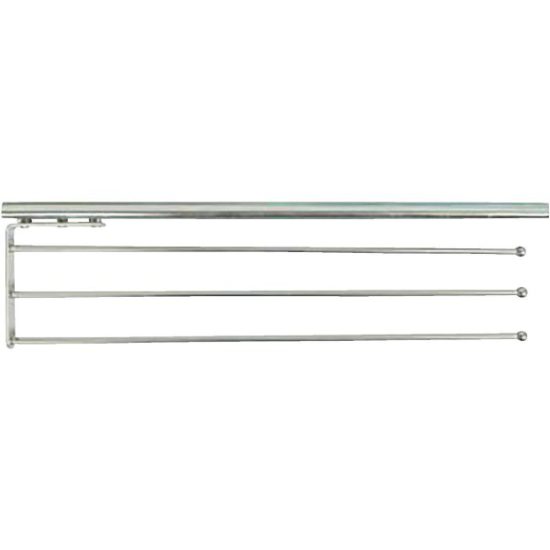 Knape & Vogt Real Solutions Heavy-Duty 18 In. Chrome Towel Bar