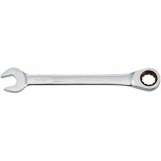 SAE Ratcheting Combination Wrench, Long-Panel, 11/16-In.