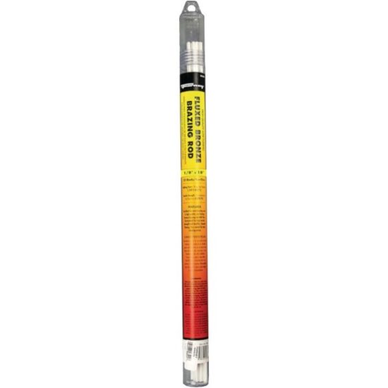 Forney 1/8 In. x 18 In. Fluxed Brazing Rod (10-Pack)