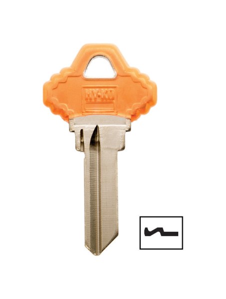 Hy-Ko Home House/Office Key Blank SC1PDM Single sided For Schlage Locks