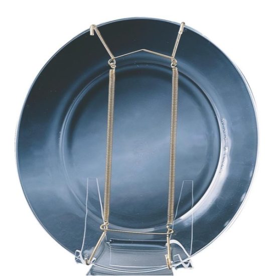 Tripar 14 In. to 20 In. Brass Wire Plate Hanger