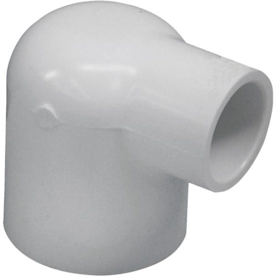 Charlotte Pipe 1 In. x 1/2 In. Slip x Slip Schedule 40 90 Deg. Reducing PVC Elbow (1/4 Bend)