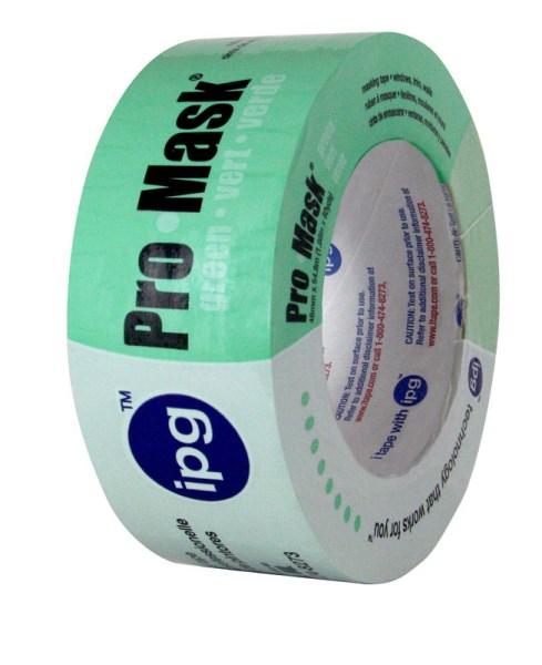 IPG ProMask Green 1.41 In. x 60 Yd. Professional Green Painter's Grade Masking Tape