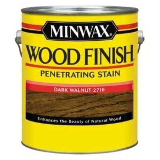 Minwax Wood Finish Penetrating Stain, Dark Walnut, 1 Gal.