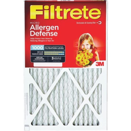 3M Filtrete 16 In. x 24 In. x 1 In. Allergen Defense 1000/1085 MPR Furnace Filter