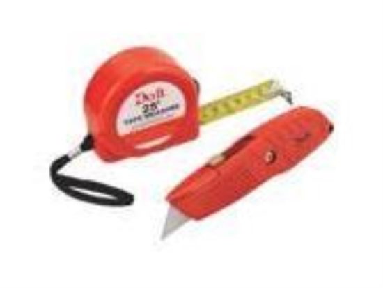 Do it 25 Ft. Tape Measure and Utility Knife Tool Set (2-Piece)