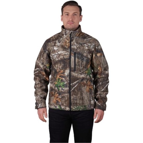 Milwaukee M12 QuietShell Medium Realtree Edge Camouflage Cordless Heated Jacket Kit