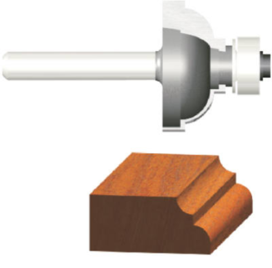 Vermont American Fillet Carbide Tip 1 In. Cove Bit