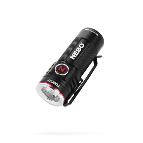 3004862 Torchy RC 1000 Lumens Black LED Rechargeable Flashlight