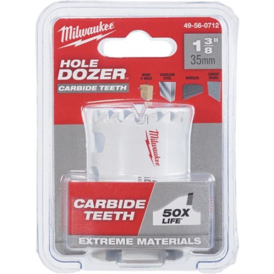 Milwaukee HOLE DOZER 1-3/8 In. Hole Saw with Carbide Teeth