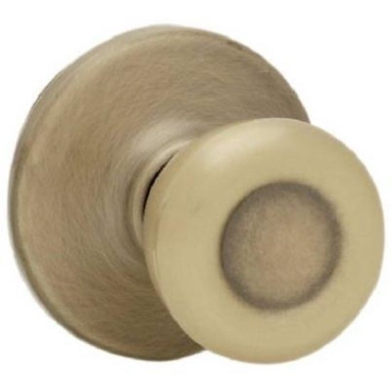 Kwikset Tylo Antique Brass Hall & Closet Door Knob