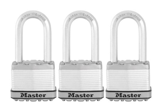 Master Lock Magnum 2 In. Keyed Alike Padlock (3-Pack)