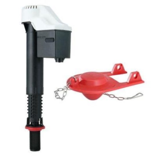 Korky Quietfill Fill Valve and Premium Flapper Kit