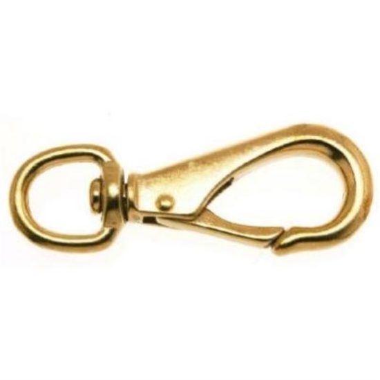 Campbell Quick Swivel Round Eye 3-5/16 In. Snap