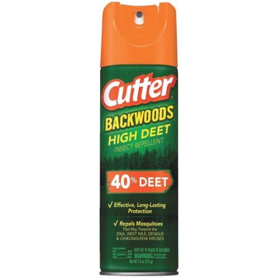 Cutter Backwoods High Deet 7.5 Oz. Insect Repellent Aerosol Spray