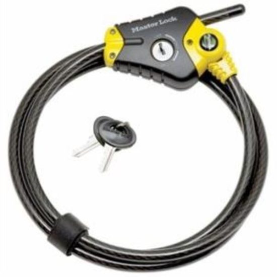 Master Lock Python 6 Ft. x 3/8 In. Adjustable Locking Cable