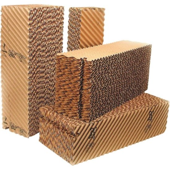 Dial 40 In. W x 23 In. H x 8 In. D Cellulose/Plastic Resin Grooved Rigid Media