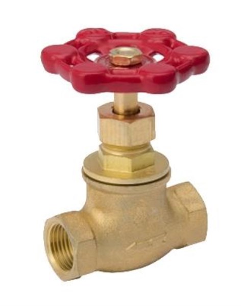 ProLine 1/2 In. FIP Low Lead Cast Brass Stop Valve