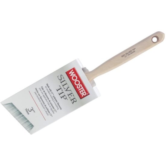 Wooster SILVER TIP 3 In. Chisel Trim Angle Sash Paint Brush