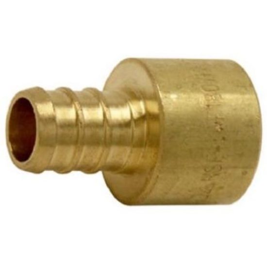 SharkBite 1/2 In. Female Sweat x 1/2 In. CF Brass PEX Adapter
