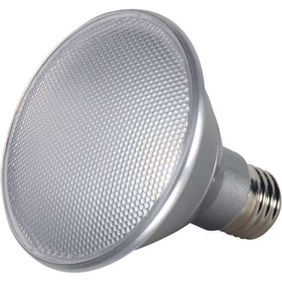Satco 50W Equivalent Warm White PAR30 Short Neck Medium Dimmable LED Floodlight Light Bulb