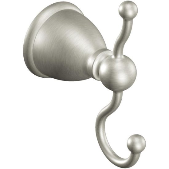 Moen Caldwell Brushed Nickel Single Robe Hook