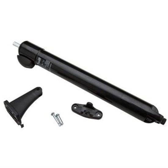 National Black Touch'N Hold Smooth Screen Door Closer