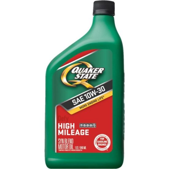 Quaker State 10W30 Quart High Mileage Synthetic Blend Motor Oil