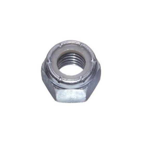 Midwest Fastener 19590453 Hex Lock Nut - Nylon Insert 7/8 -9 (UNC) - Zinc Grade 2 Steel 15pk