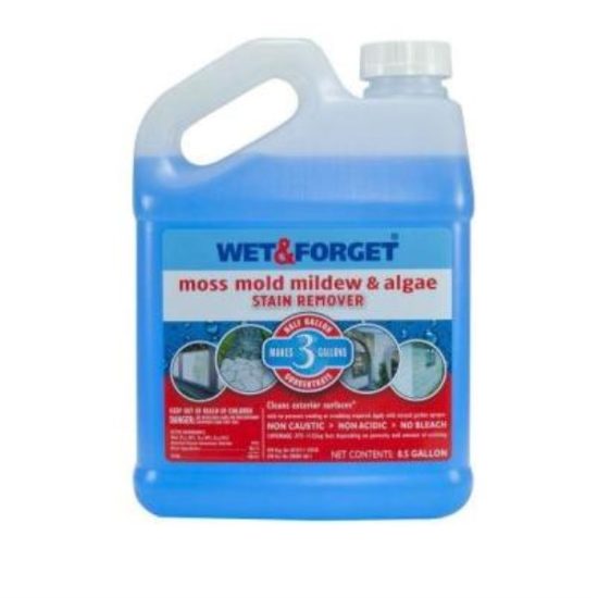 Wet & Forget 1/2 Gal. Liquid Concentrate Moss, Mold, Mildew, & Algae Stain Remover