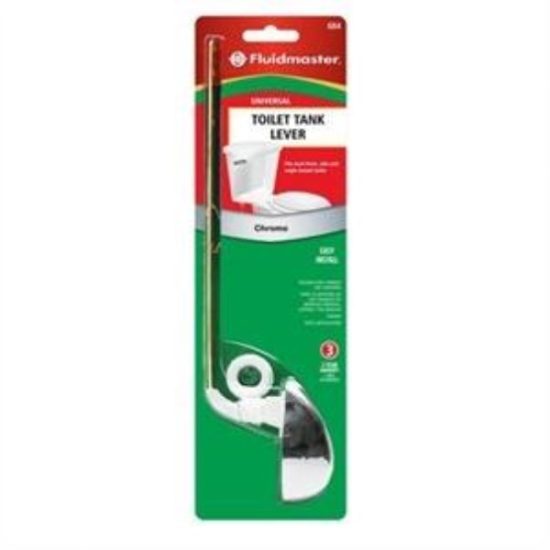 Fluidmaster Sure-Fit Chrome Tank Lever with Metal Arm